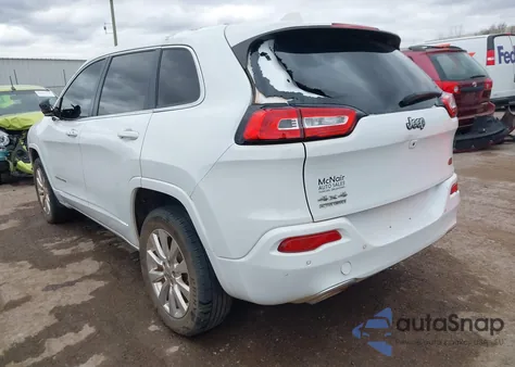 2017 Jeep Cherokee Overland 4X4 из США, поврежденный, VIN 1C4PJMJS9HW546727